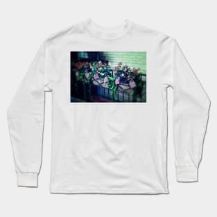 Patriotic Flower Box Long Sleeve T-Shirt